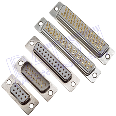 203A D-SUB 180度PCB插板,沖針,光孔