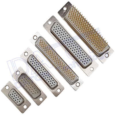 111A D-SUB 高密度 180度PCB插板,車針,長針,光孔